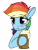 Size: 3500x4600 | Tagged: safe, artist:dacaoo, rainbow dash, pegasus, pony, g4, alcohol, bags under eyes, blushing, cider, cider dash, drunk, ear blush, female, mare, simple background, solo, transparent background