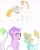 Size: 2294x2881 | Tagged: safe, artist:dodiejinx, bulk biceps, oc, oc:champ, oc:fern, oc:lila dawn, dracony, hybrid, pegasus, pony, unicorn, g4, colt, crush, father and child, father and daughter, female, filly, flying lesson, forked tongue, high res, interspecies offspring, magical gay spawn, male, missing cutie mark, no pupils, oc x oc, offspring, parent:bulk biceps, parent:fluttershy, parent:rarity, parent:snails, parent:snips, parent:spike, parents:flutterbulk, parents:snaps, parents:sparity, shipping, simple background, tongue out, vein, white background