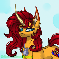 Size: 2000x2000 | Tagged: safe, artist:greenmaneheart, oc, oc only, pony, unicorn, female, high res, mare, solo