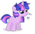 Size: 1360x1344 | Tagged: safe, artist:starshine-sentryyt, oc, oc only, pony, unicorn, female, filly, horn, simple background, solo, transparent background, unicorn oc