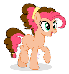 Size: 2076x2220 | Tagged: safe, artist:starshine-sentryyt, oc, oc only, earth pony, pony, earth pony oc, female, high res, mare, open mouth, open smile, simple background, smiling, solo, transparent background