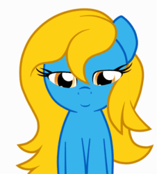 Size: 500x553 | Tagged: safe, artist:furrgroup, oc, oc only, oc:internet explorer, earth pony, pony, ask internet explorer, animated, blinking, browser ponies, earth pony oc, female, gif, internet explorer, mare, simple background, solo, white background