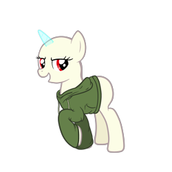 Size: 3200x3200 | Tagged: safe, artist:flyer-bases, pony, unicorn, bald, base, clothes, details in the description, drawstrings, eyelashes, female, free to use, high res, hoodie, mare, red eyes, simple background, solo, transparent background