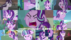 Size: 1280x720 | Tagged: safe, edit, edited screencap, editor:quoterific, screencap, queen chrysalis, sandbar, snowfall frost, starlight glimmer, trixie, twilight sparkle, yona, alicorn, changeling, changeling queen, earth pony, pony, unicorn, yak, a hearth's warming tail, a matter of principals, a royal problem, all bottled up, g4, no second prances, season 5, season 6, season 7, season 8, season 9, shadow play, the crystalling, the cutie map, the cutie re-mark, the ending of the end, the parent map, angry, bag, ballerina, clothes, crying, cute, cute when angry, female, floppy ears, glimmerbetes, madorable, magic, male, mare, mawshot, open mouth, ragelight glimmer, s5 starlight, solo focus, tears of anger, teary eyes, teenager, telekinesis, tutu, twilarina, twilight sparkle (alicorn), ultimate chrysalis, uvula, yelling