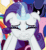 Size: 1000x1080 | Tagged: safe, edit, edited screencap, screencap, fluttershy, princess celestia, princess luna, rainbow dash, rarity, alicorn, pegasus, pony, unicorn, g4, season 9, the ending of the end, animated, context is for the weak, cropped, draining, female, gif, glowing horn, horn, horngasm, invisible stallion, loop, magic, magic aura, mare, orgasm, out of context, solo focus, sweat