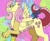 Size: 1080x885 | Tagged: safe, artist:teacreationss, discord, fluttershy, draconequus, g4, abstract background, draconequified, ear fluff, female, flutterequus, fusion, fusion:discord, fusion:fluttershy, smiling, solo, species swap
