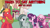 Size: 2064x1161 | Tagged: safe, artist:not-yet-a-brony, big macintosh, cheerilee, marble pie, sugar belle, earth pony, pony, unicorn, g4, hard to say anything, 2021, awkward, episode reference, female, friends, friendship, husband and wife, male, mare, ponyville, stallion, uh oh, youtube link in the description