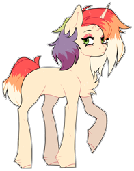Size: 1576x2012 | Tagged: safe, artist:rerorir, oc, oc only, pony, unicorn, female, mare, simple background, solo, transparent background