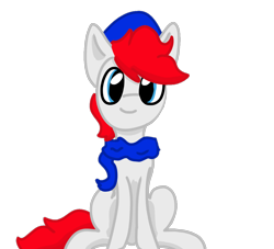 Size: 1188x1080 | Tagged: safe, artist:hollytamale, oc, oc only, oc:apex soundwave, earth pony, pony, beanie, clothes, hat, looking at you, male, scarf, simple background, solo, stallion, transparent background