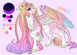 Size: 1024x736 | Tagged: safe, artist:malinraf1615, oc, oc only, pegasus, pony, colored wings, female, gradient wings, magical lesbian spawn, mare, multicolored wings, offspring, parent:fluttershy, parent:twilight sparkle, parents:twishy, reference sheet, solo, wings