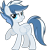 Size: 578x612 | Tagged: safe, artist:pegasski, oc, oc only, oc:blizzard blast, pegasus, pony, g4, female, mare, offspring, parent:double diamond, parent:night glider, parents:nightdiamond, simple background, solo, transparent background