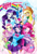 Size: 787x1142 | Tagged: safe, artist:marco albiero, artist:marcoalbiero, applejack, fluttershy, pinkie pie, rainbow dash, rarity, twilight sparkle, equestria girls, g4, 90s anime, anime, anime style, clothes, horn, horned humanization, humane five, humane six, mane six, my little pony logo, sailor moon (series), style emulation, twilight sparkle (alicorn), winged humanization, wings