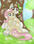 Size: 768x1024 | Tagged: safe, artist:jvartes6112, oc, oc:jv6112, alicorn, pony, alicorn oc, canon x oc, dappled sunlight, female, horn, hug, leaves, male, mare, outdoors, shipping, sitting, smiling, stallion, straight, tree, wings