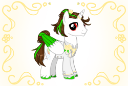 Size: 1596x1080 | Tagged: safe, alternate version, artist:jvartes6112, oc, oc only, oc:jv6112, alicorn, pony, alicorn oc, clothes, horn, horn ring, male, ring, simple background, smiling, solo, stallion, suit, transparent background, two toned wings, unshorn fetlocks, wings