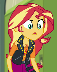 Size: 608x765 | Tagged: safe, screencap, sunset shimmer, equestria girls, equestria girls series, forgotten friendship, g4, cropped, solo