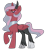 Size: 1280x1410 | Tagged: safe, artist:princess-kitsune-tsu, oc, oc only, pony, base used, female, interspecies offspring, offspring, parent:lord tirek, parent:twilight sparkle, parents:twirek, simple background, solo, transparent background