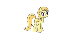 Size: 2289x1297 | Tagged: safe, artist:mrdaisy56, noi, earth pony, pony, g4, background pony, blank flank, cute, female, noiabetes, older, older noi, simple background, smiling, solo, transparent background