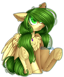 Size: 2061x2448 | Tagged: safe, artist:mediasmile666, oc, oc only, pegasus, pony, blushing, chest fluff, commission, cute, ear piercing, earring, eye clipping through hair, female, floppy ears, frown, hair over one eye, high res, hoof fluff, jewelry, mare, necklace, ocbetes, pendant, piercing, simple background, sitting, solo, transparent background, underhoof