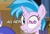 Size: 393x264 | Tagged: safe, edit, screencap, air way, pearly whites, pony, unicorn, g4, leap of faith, my little pony: friendship is magic, hub logo, logo in eye, looking at you, solo, teenager