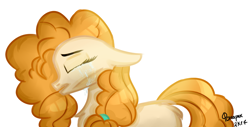 Size: 2661x1351 | Tagged: safe, artist:fonarik3000, pear butter, earth pony, pony, g4, crying, sad, solo