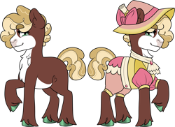Size: 1901x1384 | Tagged: safe, artist:mourningfog, chancellor puddinghead, earth pony, pony, g4, redesign, solo