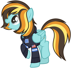 Size: 1024x971 | Tagged: safe, artist:pegasski, oc, oc only, oc:star sketcher, pegasus, pony, g4, clothes, female, hoodie, mare, simple background, solo, transparent background