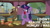 Size: 1280x720 | Tagged: safe, edit, edited screencap, editor:quoterific, screencap, coco crusoe, twilight sparkle, alicorn, earth pony, pony, g4, my little pony: friendship is magic, twilight time, aweeg*, burger, female, food, hay burger, hungry, ketchup, male, mare, sauce, sitting, stallion, twilight burgkle, twilight sparkle (alicorn)