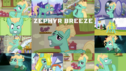 Size: 1280x721 | Tagged: safe, edit, edited screencap, editor:quoterific, screencap, rainbow dash, zephyr breeze, pegasus, pony, flutter brutter, g4, sparkle's seven, can i do it on my own, female, male, mare, offscreen character, open mouth, royal guard, royal guard zephyr breeze, singing, smiling, stallion