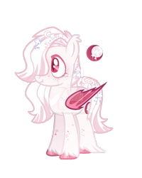 Size: 800x1000 | Tagged: safe, artist:vintage-owll, oc, oc only, oc:cherry moon, bat pony, pony, female, mare, simple background, solo, transparent background