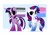 Size: 3571x2500 | Tagged: safe, artist:syrupyyy, rarity, twilight sparkle, pony, unicorn, g4, abstract background, alternate cutie mark, alternate hairstyle, asexual, asexual pride flag, bisexual pride flag, bisexuality, bow, cute, duo, duo female, eyeliner, eyeshadow, female, headcanon, high res, lgbt, lgbt headcanon, makeup, mare, open mouth, pride, pride flag, raised hoof, raised leg, raribetes, simple background, syrupyyy is trying to murder us, tail, tail bow, twiabetes, unicorn twilight