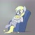 Size: 2048x2048 | Tagged: safe, artist:pfeffaroo, derpy hooves, pegasus, pony, g4, armchair, chair, clothes, food, high res, hoodie, popcorn, solo