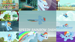 Size: 1280x720 | Tagged: safe, edit, edited screencap, editor:quoterific, screencap, daisy, derpy hooves, flower wishes, lily, lily valley, rainbow dash, roseluck, earth pony, pegasus, pony, a canterlot wedding, flutter brutter, g4, griffon the brush off, lesson zero, may the best pet win, party of one, princess twilight sparkle (episode), rainbow falls, season 1, season 2, season 3, season 4, season 5, season 6, season 9, sleepless in ponyville, slice of life (episode), three's a crowd, uprooted, wonderbolts academy, ^^, apple, cute, dashabetes, eyes closed, female, flying, food, goggles, mare, moon, night, open mouth, rainbow trail, smiling, tree