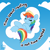 Size: 4000x4000 | Tagged: safe, artist:partypievt, rainbow dash, pegasus, pony, g4, cloud, crossed hooves, eyebrows, eyebrows visible through hair, eyes closed, lying down, lying on a cloud, motivational, on a cloud, on back, sleeping, solo, text, watermark, wholesome