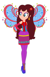 Size: 427x655 | Tagged: safe, artist:selenaede, artist:user15432, fairy, human, equestria girls, g4, barely eqg related, base used, base:selenaede, boots, clothes, cosmix, crossover, dress, ear piercing, earring, equestria girls style, equestria girls-ified, fairy wings, fairyized, fingerless gloves, gloves, hand on hip, high heel boots, high heels, jewelry, pauline, piercing, red dress, red wings, shoes, simple background, solo, sparkly wings, stars, super mario bros., transparent background, wings, winx, winx club, winxified