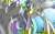 Size: 1920x1200 | Tagged: safe, artist:nadnerbd, princess celestia, alicorn, pony, g4, butt, canterlot, canterlot castle, female, giant alicorn, giant pony, giantess, giantlestia, hoof shoes, jewelry, looking at someone, macro, mare, peytral, plot, raised hoof, regalia, spread wings, wings