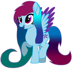 Size: 7500x7271 | Tagged: safe, artist:laszlvfx, oc, oc only, oc:glittery star, pegasus, pony, absurd resolution, female, mare, simple background, solo, transparent background, vector