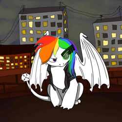 Size: 1024x1024 | Tagged: safe, dragon, pony, anthro, fighting is magic, original character do not steal