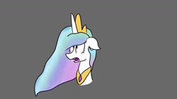 Size: 1200x675 | Tagged: safe, artist:dark shadow, princess celestia, pony, g4, solo, surprised, wide eyes