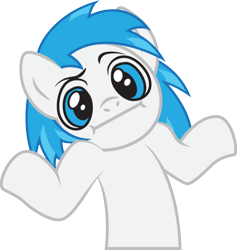 Size: 449x474 | Tagged: safe, artist:lightning stripe, derpibooru exclusive, oc, oc only, oc:snow fury, pegasus, pony, 2018, blue, blue eyes, blue hair, blue mane, female, mare, meme, request, requested art, shrug, shrugpony, simple background, solo, transparent background, white, white coat, wings