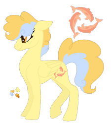 Size: 900x1000 | Tagged: safe, artist:magicuniclaws, oc, oc only, pegasus, pony, female, magical lesbian spawn, mare, offspring, parent:sapphire shores, parent:spitfire, simple background, solo, transparent background