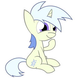 Size: 1920x1920 | Tagged: safe, artist:greenhoof, oc, oc only, oc:twinblade, pony, unicorn, female, sitting, solo, vector