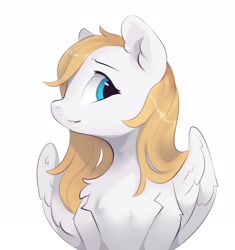 Size: 2480x2634 | Tagged: oc name needed, safe, artist:apple_nettle, oc, oc only, pegasus, pony, bust, high res