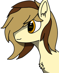 Size: 408x500 | Tagged: safe, artist:mh148, oc, oc only, oc:prince whateverer, bust, ear fluff, simple background, solo, transparent background