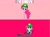 Size: 1052x777 | Tagged: safe, pinkie pie, earth pony, pony, g4, i'm a movie, luigi, male, meme, movie, pink background, pun, simple background, solo, super mario bros., visual pun