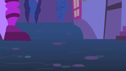 Size: 1280x720 | Tagged: safe, screencap, filli vanilli, g4, background, night, no pony, ponyville, scenic ponyville