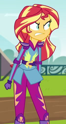 Size: 319x595 | Tagged: safe, screencap, sunset shimmer, equestria girls, g4, my little pony equestria girls: friendship games, angry, cropped, gritted teeth, shrunken pupils, solo