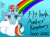 Size: 2034x1500 | Tagged: safe, artist:jay_wackal, rainbow dash, pegasus, pony, g4, :p, cheek fluff, cloud, ear fluff, in memoriam, memorial, rainbow, rest in peace, solo, tongue out, tribute