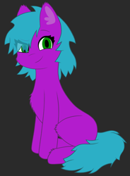 Size: 3393x4606 | Tagged: safe, artist:linkpy, oc, oc only, earth pony, pony, dreamworks face, earth pony oc, eye clipping through hair, female, high res, mare, smiling, solo
