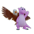 Size: 1080x1080 | Tagged: artist needed, safe, spike (g1), weston, 3d, 3d model, feather, irl, photo, rtx, simple background, transparent background, wings