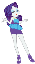 Size: 1400x2562 | Tagged: safe, artist:gmaplay, rarity, equestria girls, g4, my little pony equestria girls: better together, street chic, bedroom eyes, female, leg focus, legs, rarity peplum dress, seductive pose, simple background, solo, transparent background